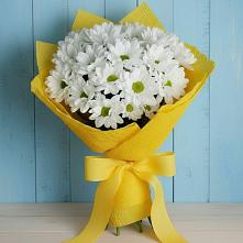 Букет цветов из:  Хризантемы #REPLACE_PRED# Румянцево