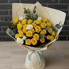 Букет цветов из:  Розы в Румянцево
