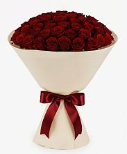 Букет 101 Бордовая роза Блэк Бакарра #REPLACE_PRED# Румянцево
