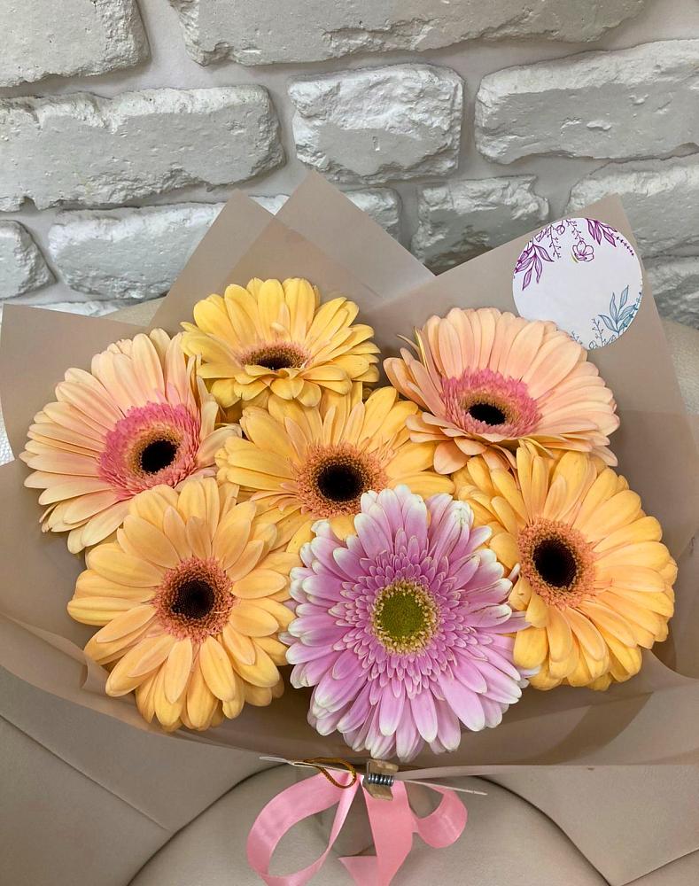 Букет цветов из: Герберы в Румянцево
