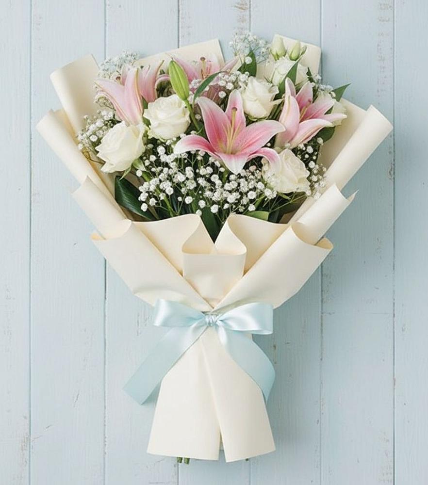 Букет цветов из: Лилии в Румянцево