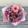 Букет цветов из: Розы, Герберы и Хризантемы в Румянцево