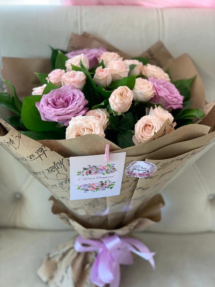 Букет цветов из: Розы в Румянцево