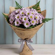 Букет цветов из:  Хризантемы в Румянцево