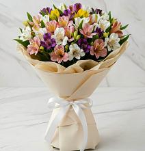Букет цветов из:  Альстромерии в Румянцево