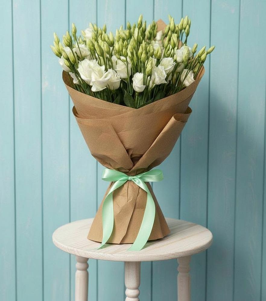 Букет цветов из: Лизиантусы в Румянцево