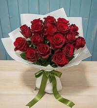 Букет Красные розы в Румянцево