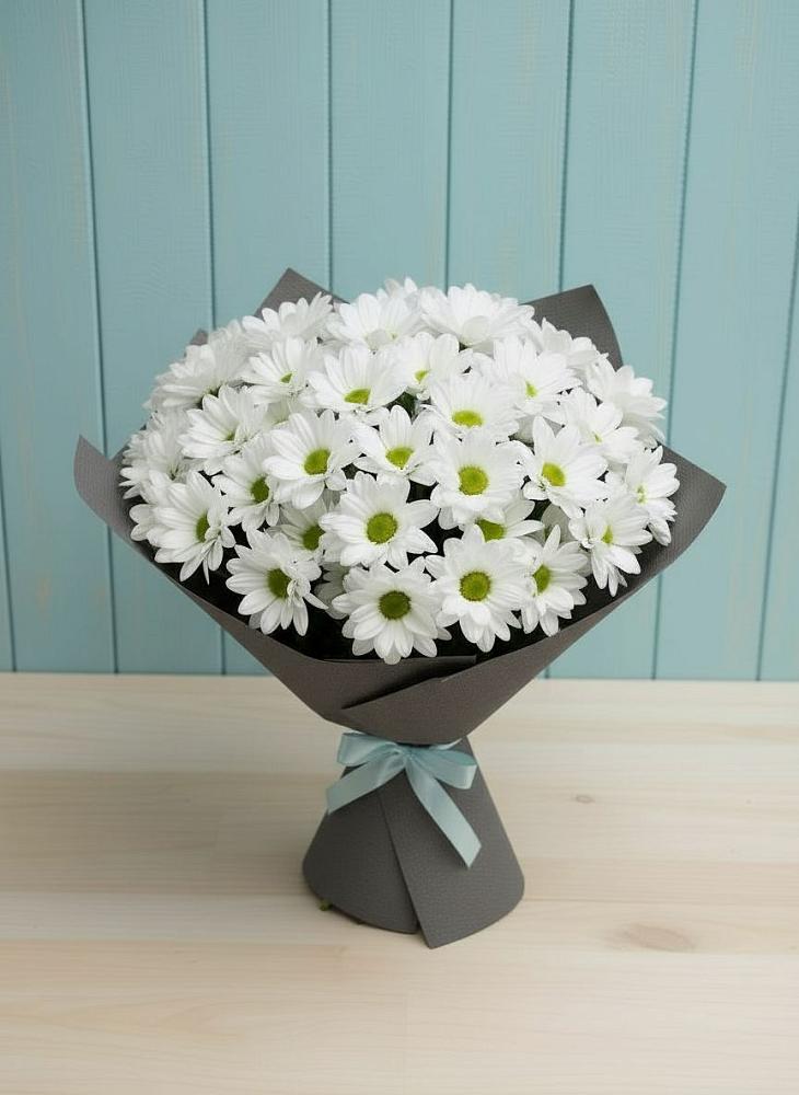 Букет цветов из: Хризантемы в Румянцево