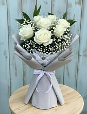 Букет цветов из:  Розы в Румянцево