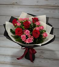 Букет цветов из:  Розы #REPLACE_PRED# Румянцево
