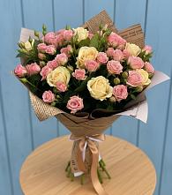 Букет цветов из:  Розы в Румянцево