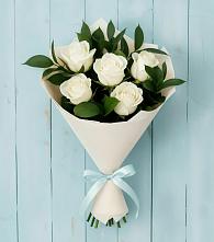 Букет цветов из:  Розы в Румянцево