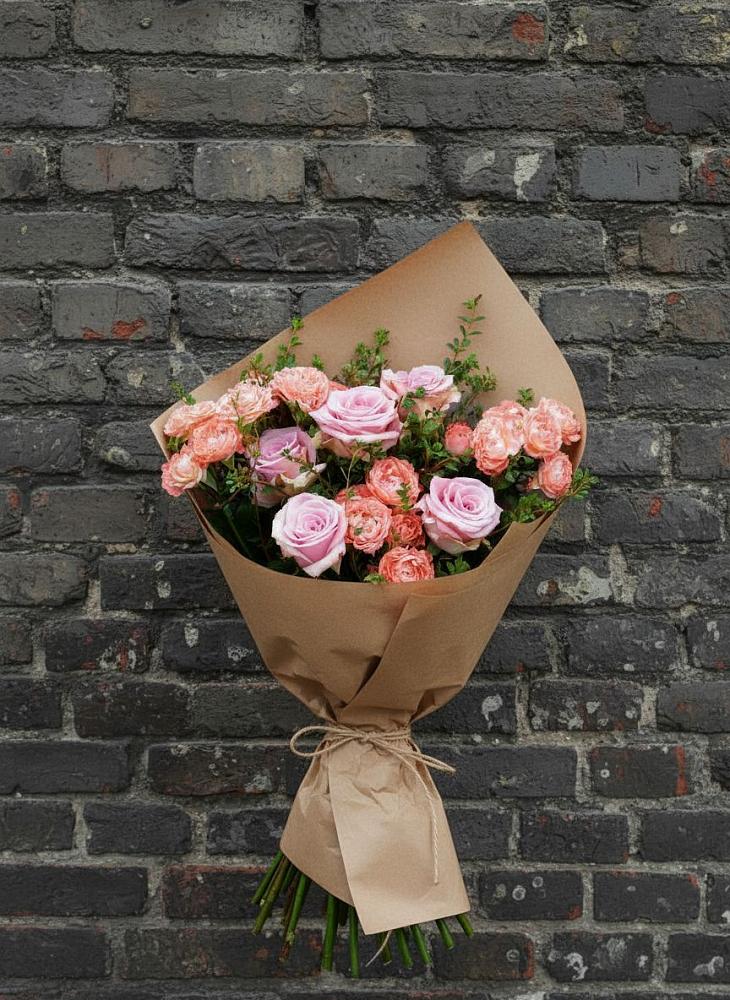 Букет цветов из: Розы в Румянцево