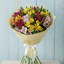 Букет цветов из:  Альстромерии #REPLACE_PRED# Румянцево