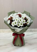 Букет цветов из:  Хризантемы в Румянцево
