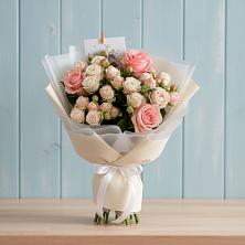 Букет цветов из:  Розы в Румянцево