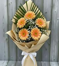 Букет цветов из:  Герберы #REPLACE_PRED# Румянцево