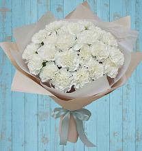 Букет цветов из:  Гвоздики #REPLACE_PRED# Румянцево