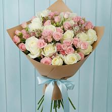 Букет цветов из:  Розы в Румянцево